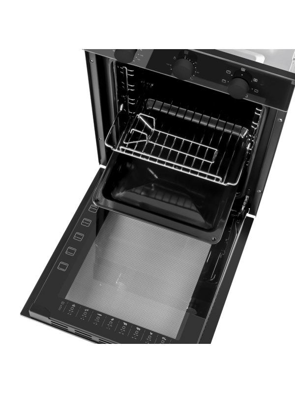 Электрический духовой шкаф Maunfeld EOEC516PB2 Black сверху