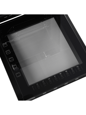 Электрический духовой шкаф Maunfeld EOEC516PB2 Black дверца