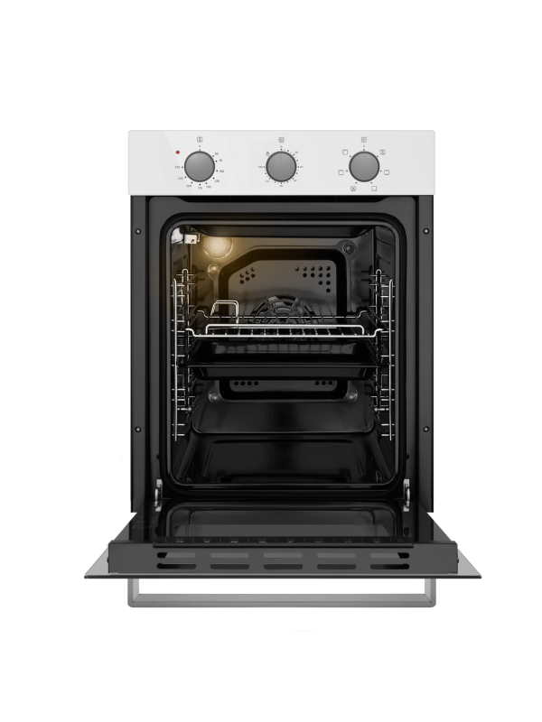 Электрический духовой шкаф Maunfeld EOEC516PW White спереди