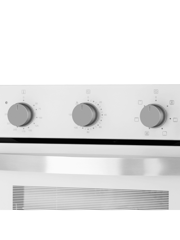 Электрический духовой шкаф Maunfeld EOEC516PW White утапливаемые регуляторы