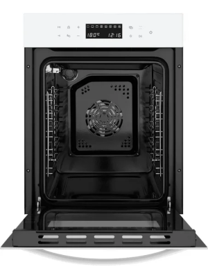 Электрический духовой шкаф Maunfeld EOEH5110W White спереди