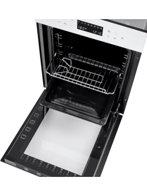 Электрический духовой шкаф Maunfeld EOEH5110W White сверху