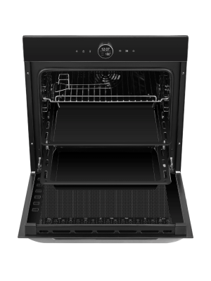 Электрический духовой шкаф Maunfeld EOEH7616B Black сверху