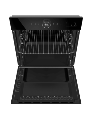 Электрический духовой шкаф Maunfeld EOEH7617STB Black сверху