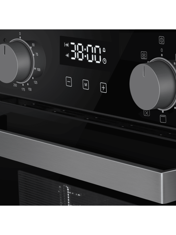 Электрический духовой шкаф Maunfeld EOEM519PB Black управление