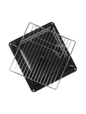Электрический духовой шкаф Maunfeld EOEM519PB2 Black комплектация