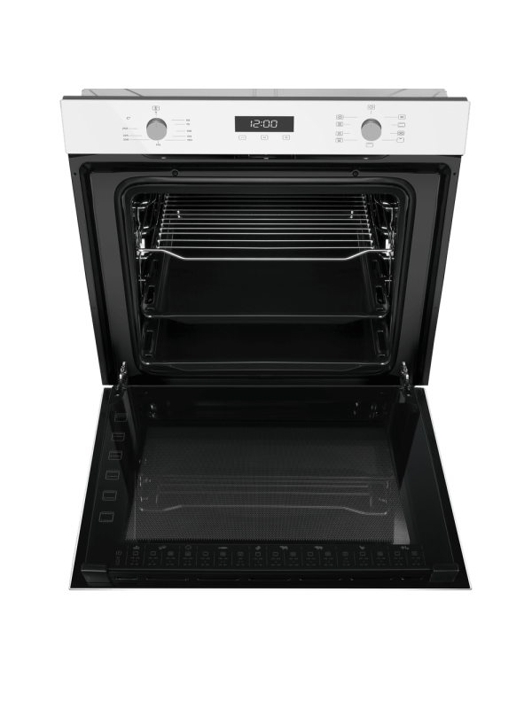 Электрический духовой шкаф Maunfeld EOEM7610W White сверху