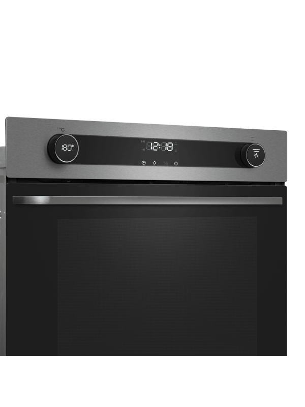 Электрический духовой шкаф Maunfeld EOEM7614S Inox панель управление