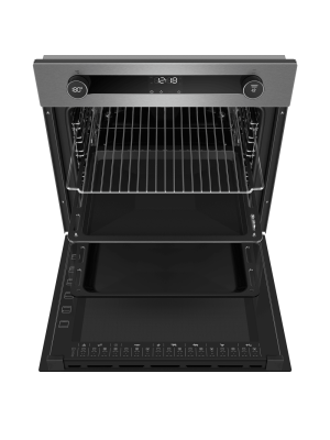 Электрический духовой шкаф Maunfeld EOEM7614S Inox сверху