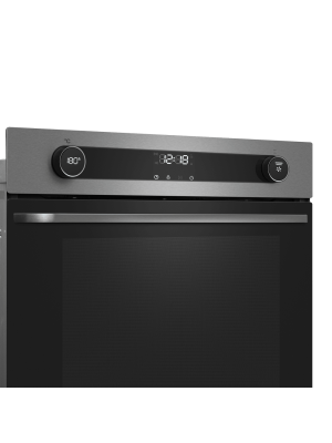 Электрический духовой шкаф Maunfeld EOEM7614S Inox панель управление