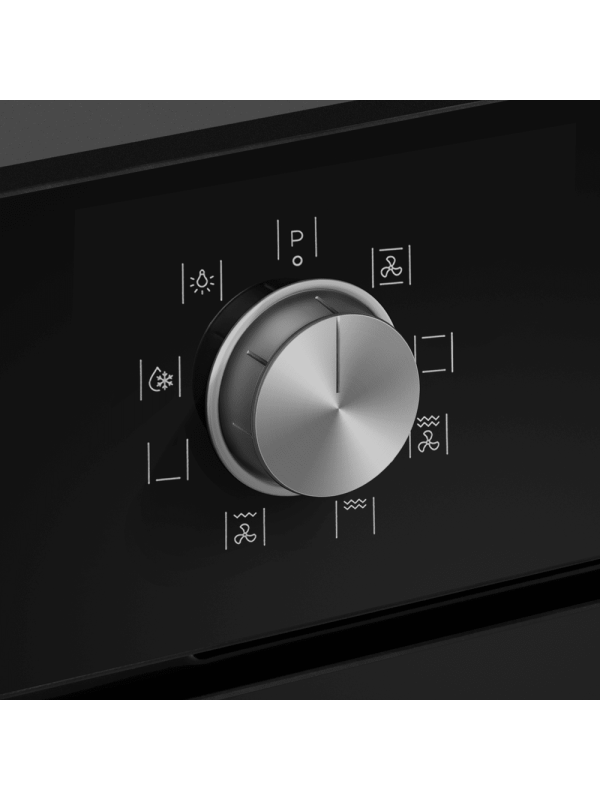 Электрический духовой шкаф Maunfeld FEOH7872B Black утапливаемые регуляторы