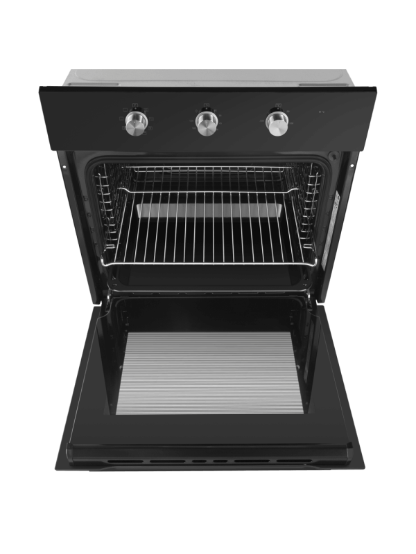 Электрический духовой шкаф Maunfeld MEOC708PB Black сверху