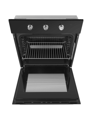 Электрический духовой шкаф Maunfeld MEOC708PB Black сверху