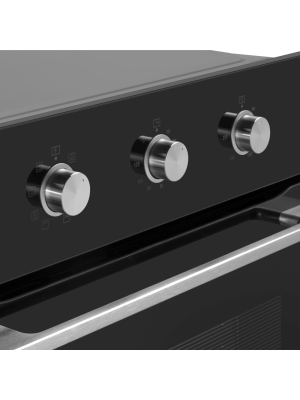 Электрический духовой шкаф Maunfeld MEOC708PB Black панель управление