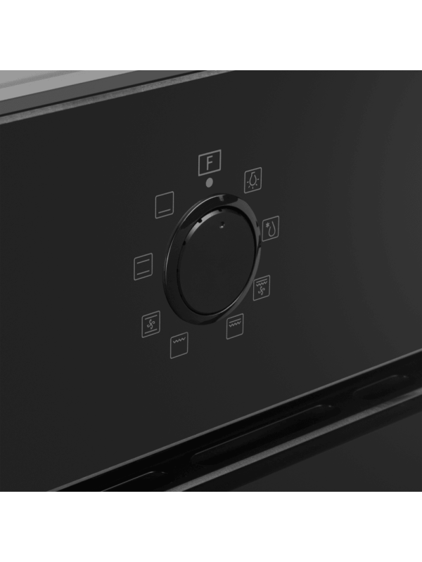 Электрический духовой шкаф Maunfeld MEOC708PB2 Black утапливаемые регуляторы