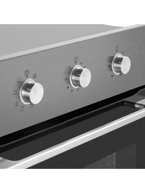 Электрический духовой шкаф Maunfeld MEOC708PS Inox панель управления