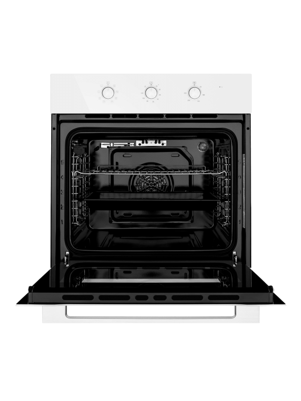 Электрический духовой шкаф Maunfeld MEOC708PW White спереди