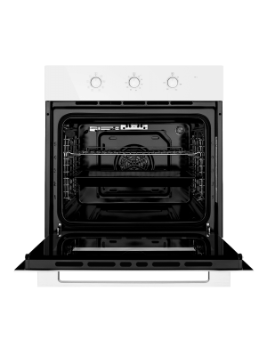 Электрический духовой шкаф Maunfeld MEOC708PW White спереди