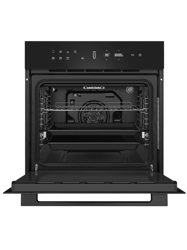 Электрический духовой шкаф Maunfeld MEOH709DB Black спереж