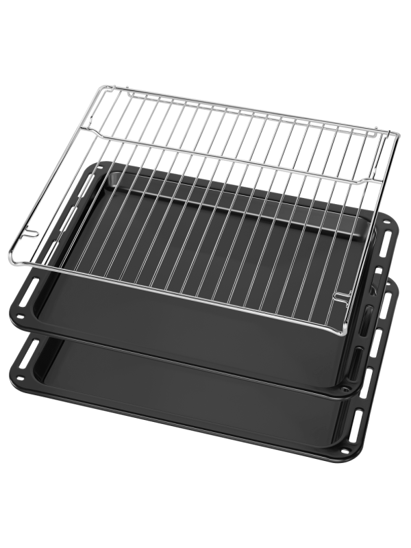 Электрический духовой шкаф Maunfeld MEOH709DB Black комплектация