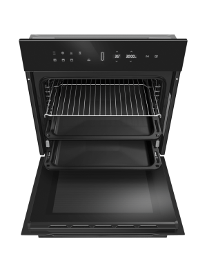 Электрический духовой шкаф Maunfeld MEOH709DB Black сверху