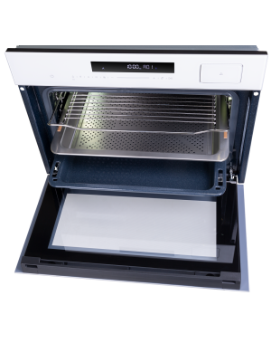 Электрический духовой шкаф Maunfeld MCMO5016STGW White сверху