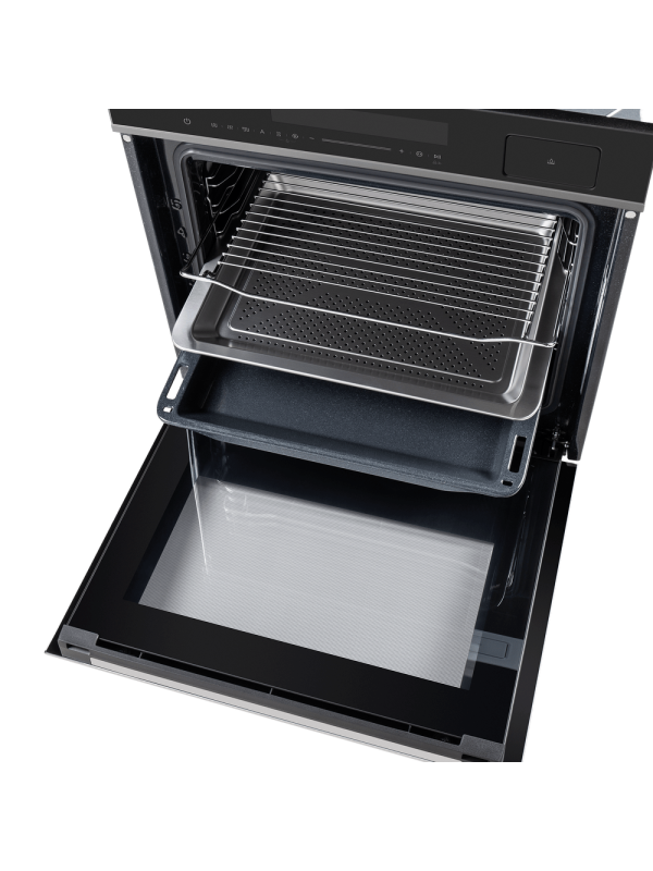 Электрический духовой шкаф Maunfeld MEOR7216STB Black сверху