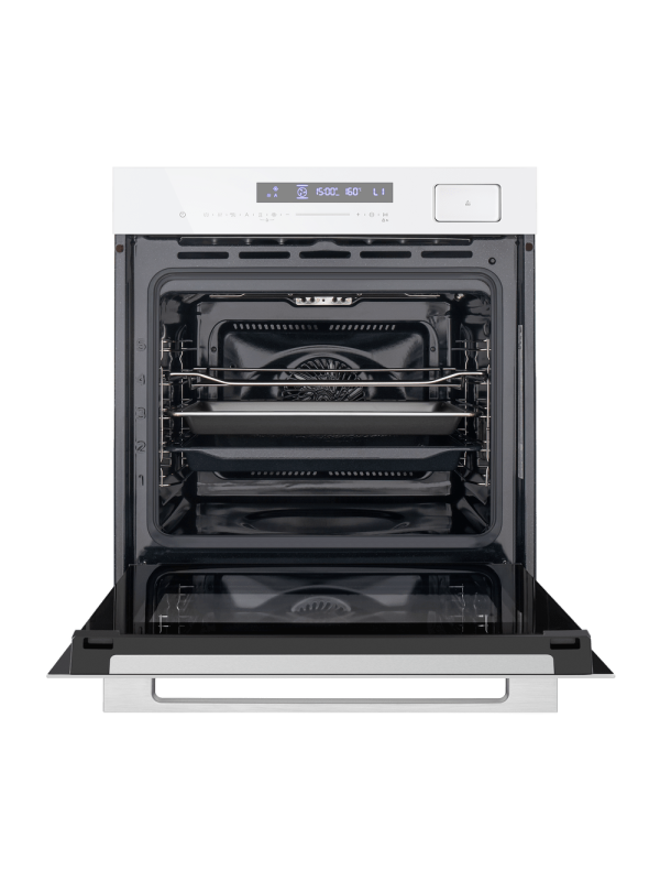Электрический духовой шкаф Maunfeld MEOR7216STW White спереди