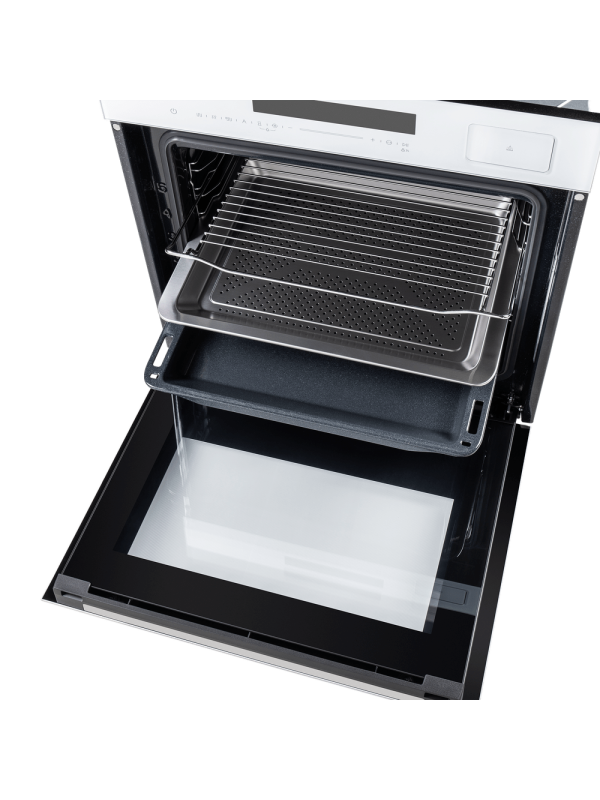 Электрический духовой шкаф Maunfeld MEOR7216STW White сверху