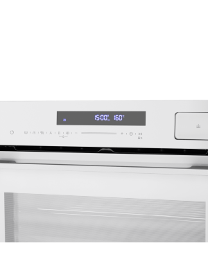 Электрический духовой шкаф Maunfeld MEOR7216STW White панель управления