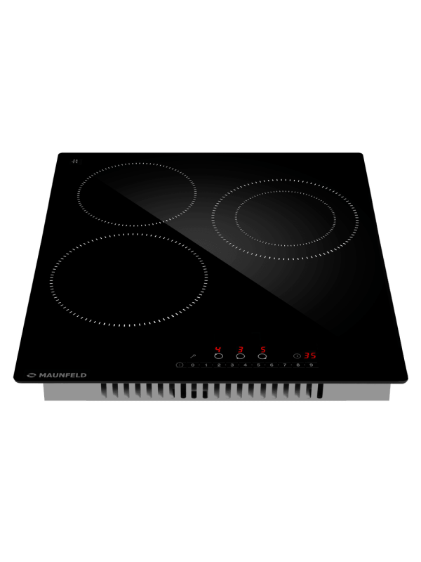 Электрическая варочная панель Maunfeld AVCE4535SDBK Black спереди