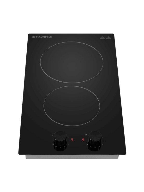 Электрическая варочная панель Maunfeld CVCE292MBK2 Black спереди