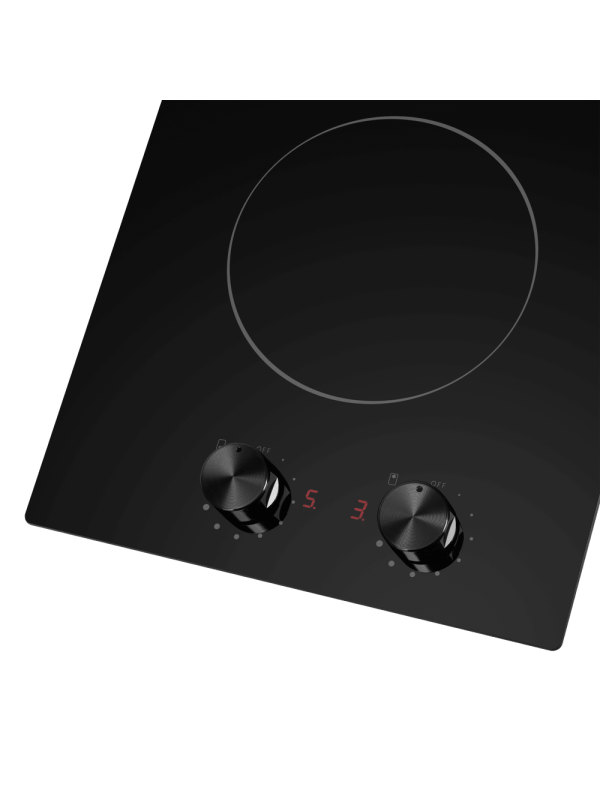 Электрическая варочная панель Maunfeld CVCE292MBK2 Black вблизи