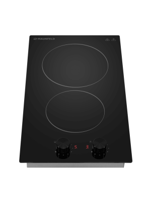 Электрическая варочная панель Maunfeld CVCE292MBK2 Black спереди