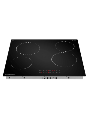 Электрическая варочная панель Maunfeld  CVCE594PBK Black спереди