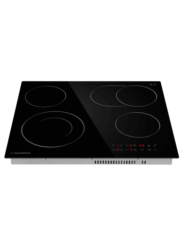 Электрическая варочная панель Maunfeld CVCE594SMDBK Black спереди