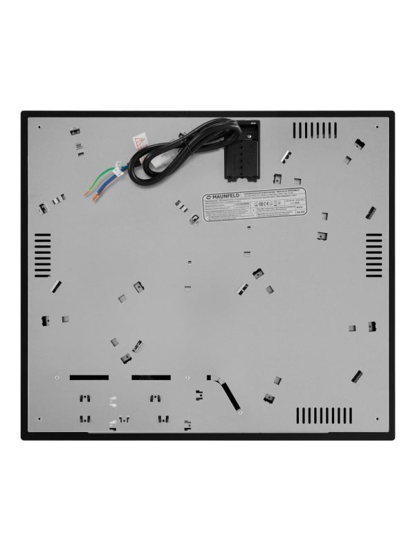 Электрическая варочная панель Maunfeld CVCE594SMDBK Black сзади