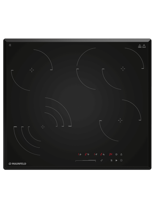 Электрическая варочная панель Maunfeld CVCE594SSMDBK LUX Black