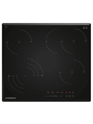 Электрическая варочная панель Maunfeld CVCE594SSMDBK LUX Black
