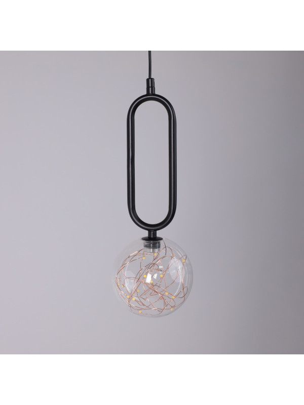 Потолочный светильник AksHome Amber-O черный 2