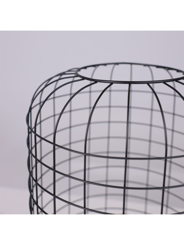 Настольная лампа AksHome Cage черный 4