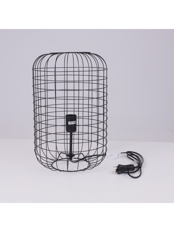 Настольная лампа AksHome Cage черный 5