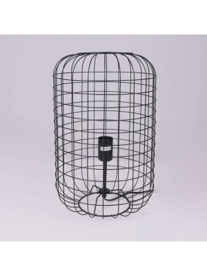 Настольная лампа AksHome Cage черный 2