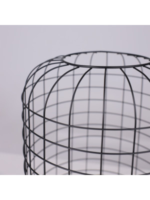 Настольная лампа AksHome Cage черный 4