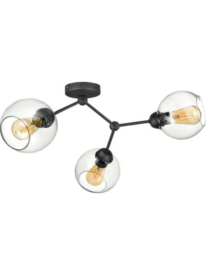 Люстра AksHome Atom дымчатый 3*E27