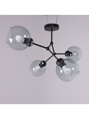 Люстра AksHome Atom дымчатый 4*E27 3