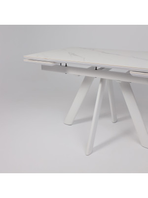 Кухонный стол MamaDoma Jack-120 белый 10