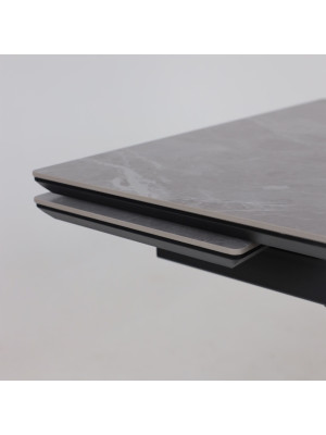 Кухонный стол MamaDoma Jack-120 Stone Grey ST CER/черный 6