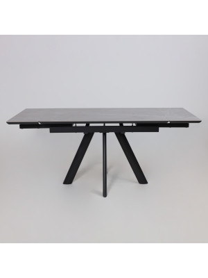 Кухонный стол MamaDoma Jack-120 Stone Grey ST CER/черный 10