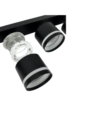 Спот truEnergy MODERN 21396 черный (15 Вт) в разобранном виде